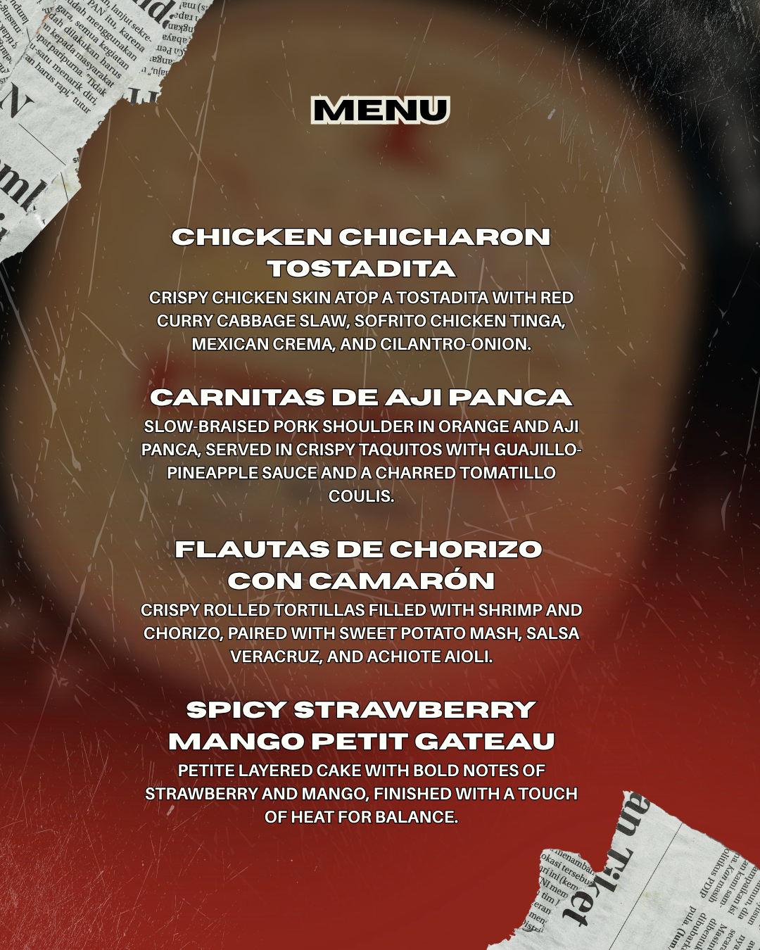 Don Julio Menu